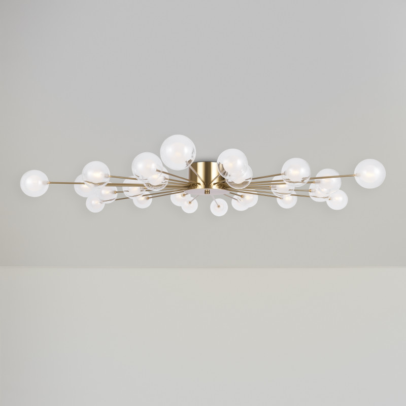 Светильник 120 см, Freya Celebrity FR5242CL-24BS1, латунь