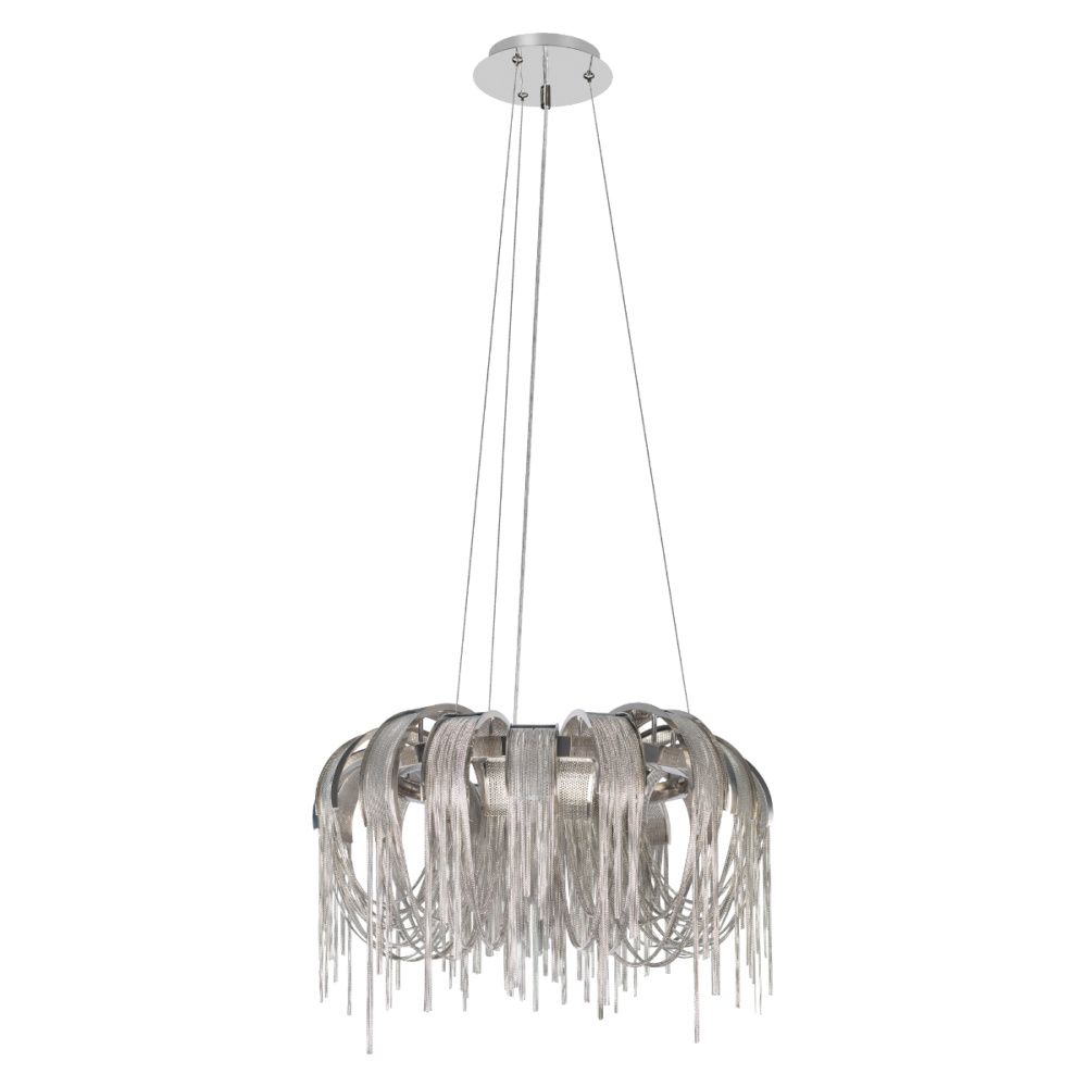 Подвесная люстра 65 см, Loft IT Volver 10404/650 SN, никель