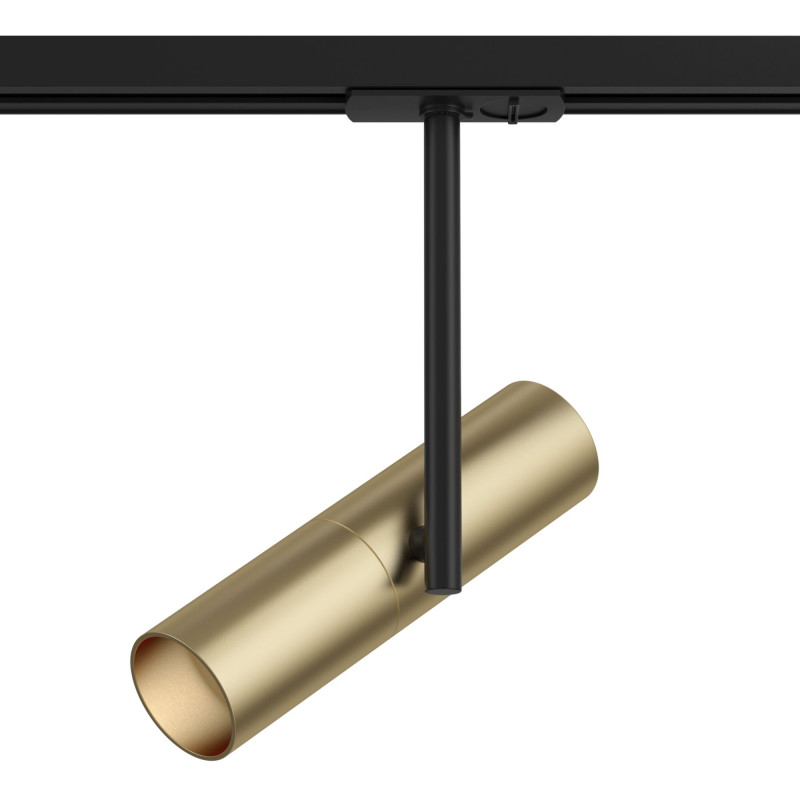 Трековые светильники Maytoni Track lamps TR005-1-GU10-BG, черный-золото