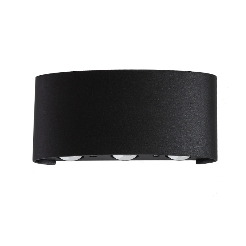 Бра 6*1W, 3000K, 17*4 см, Crystal Lux CLT 023W3 BL Черный