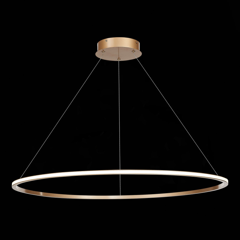 Светильник подвесной 80 см, 46W 4000K ST LUCE ST604 OUT ST604.243.46 Золотистый