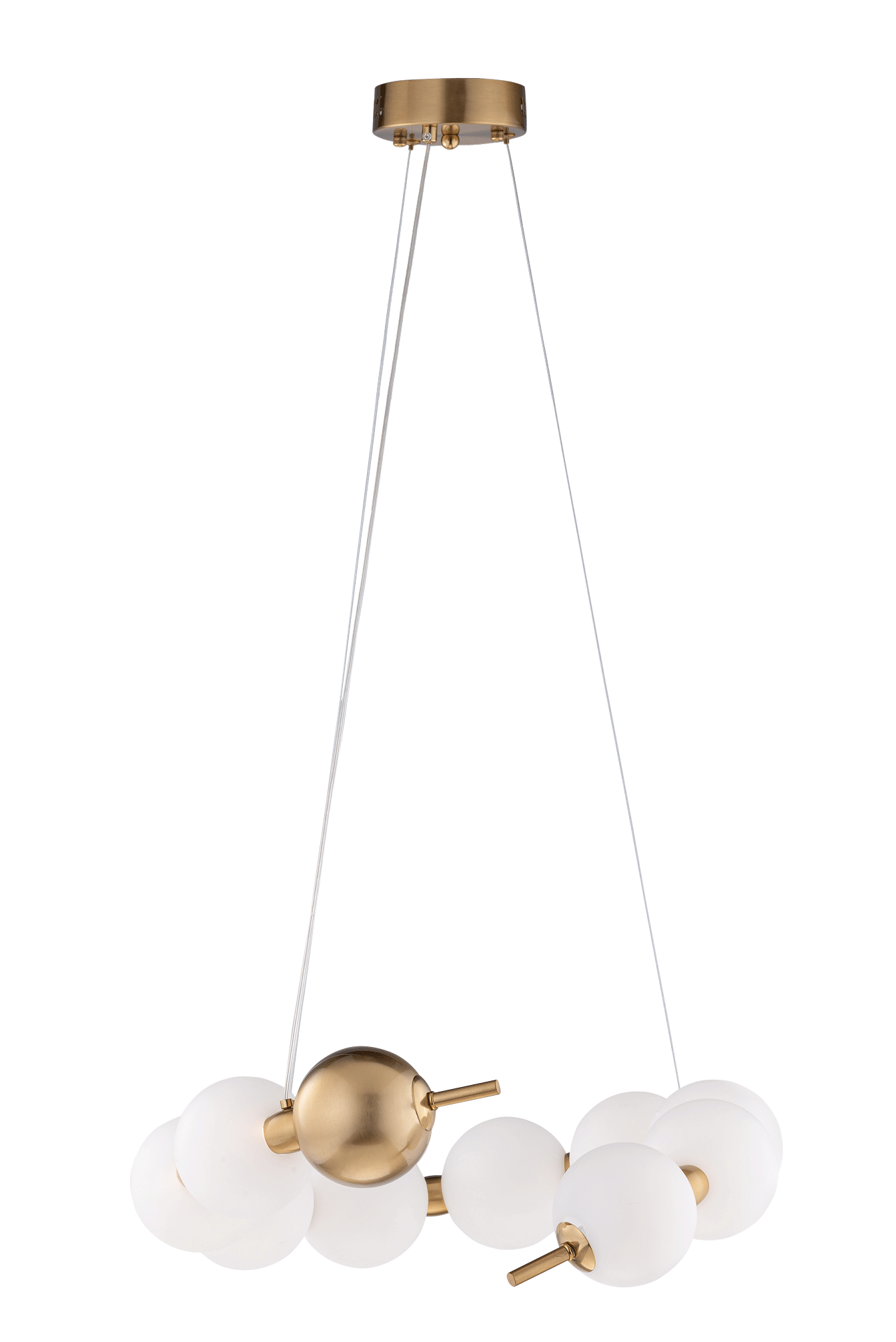 Люстра  480*220-1400, LED, 30W 4000K NewRgy LED 788P-S420 BRONZE+WH, BRONZE+WHITE