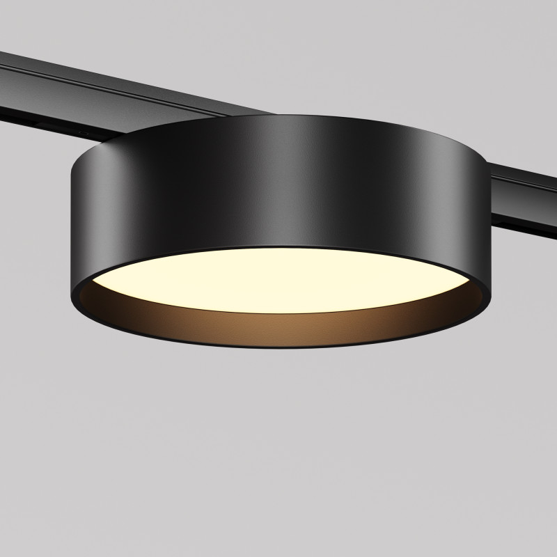 Трековый светильник 11,3*3,4 см, LED 12W 3000K Maytoni Technical Accessories for tracks Levity Zon TR189-1-12W3K-B черный