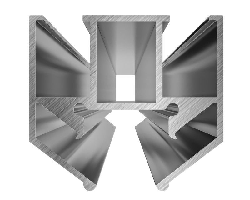 Профиль для шинопроводов 200*3,5*3,3 см, ST-Luce Track magnet FARM SUPER5 черный ST066.129.00, серый