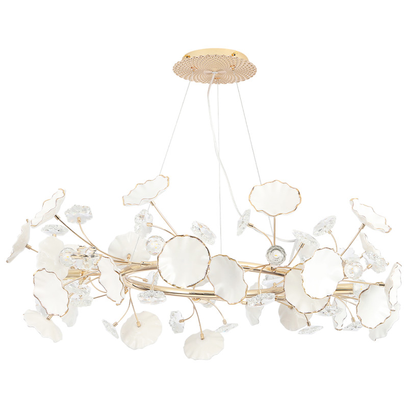 Светильник 82 см, Crystal Lux MARGO SP9R, золото
