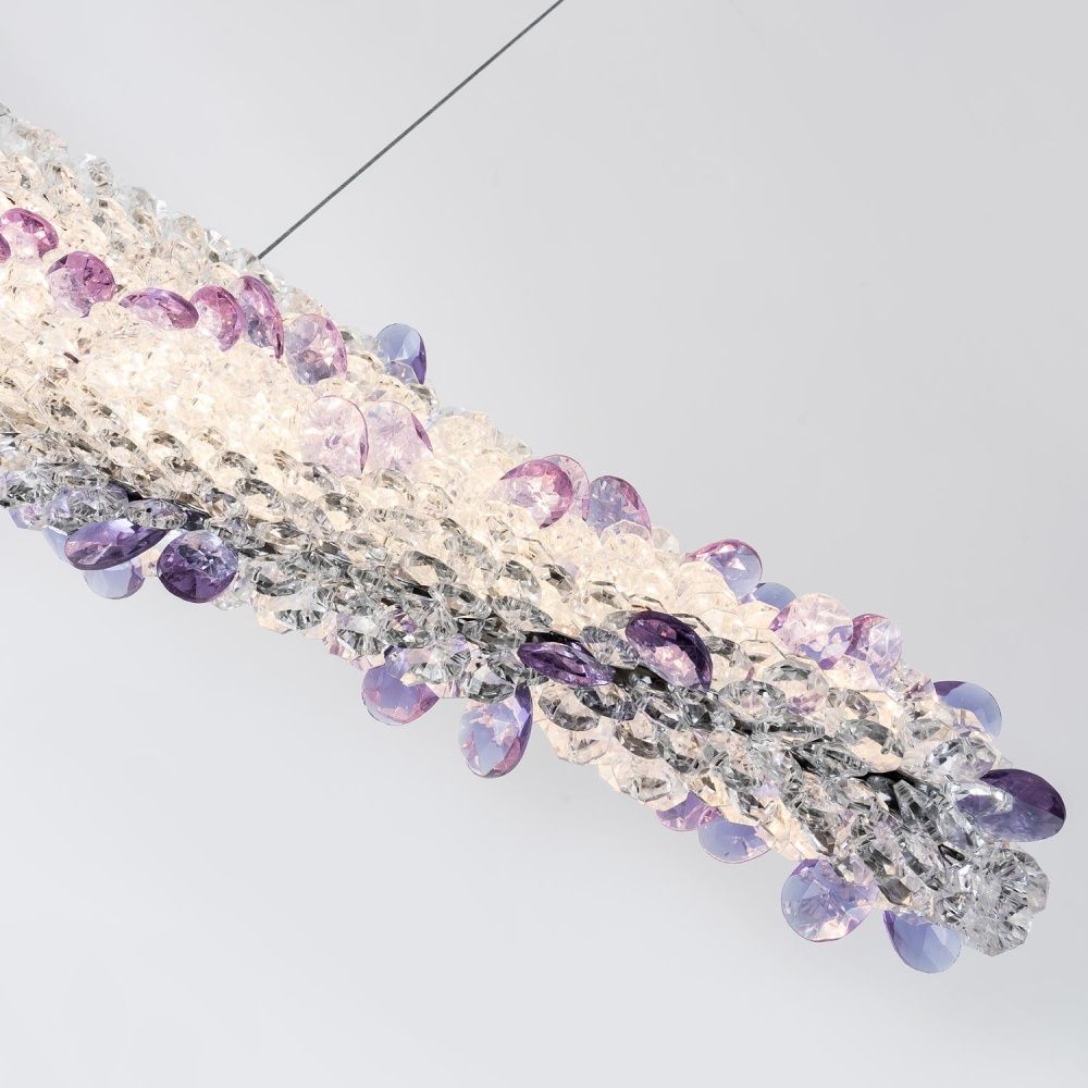 Подвесной светильник 10*100*12/140 см, LED 40W 3000-6000K MODESTYLE MS.5007.1000 CR хром