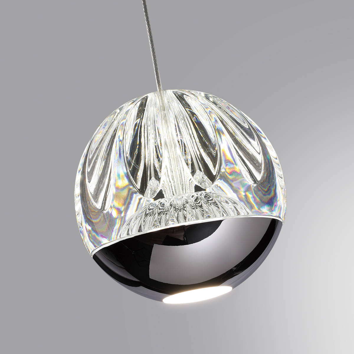 Светильник 11 см, 5W, 300 Лм, Odeon Light 5100/5L, хром