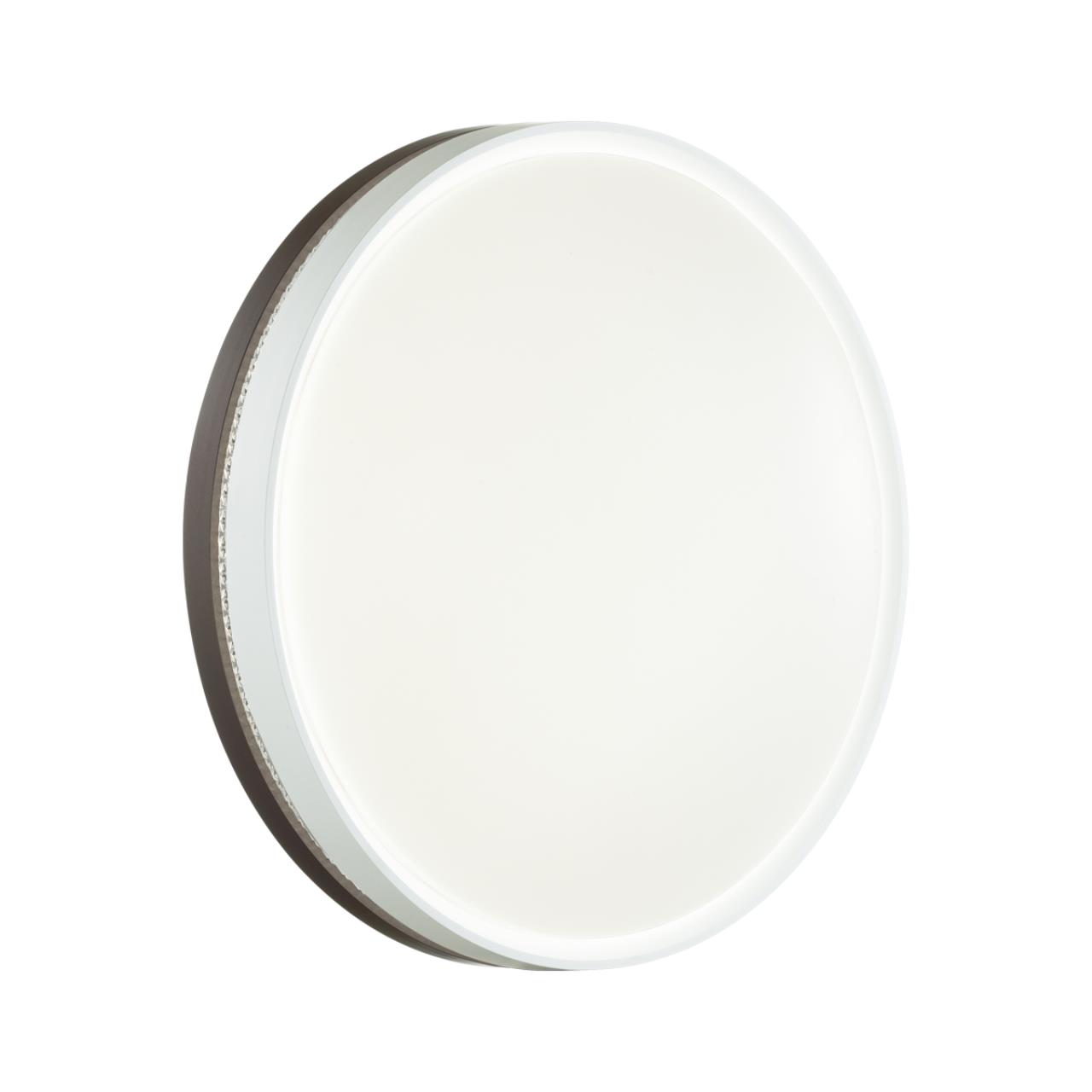 Светильник *41,5*9,7 см, LED 1*48W, 4000 К, Sonex Nohava Brown 7668/DL, белый/темно-коричневый