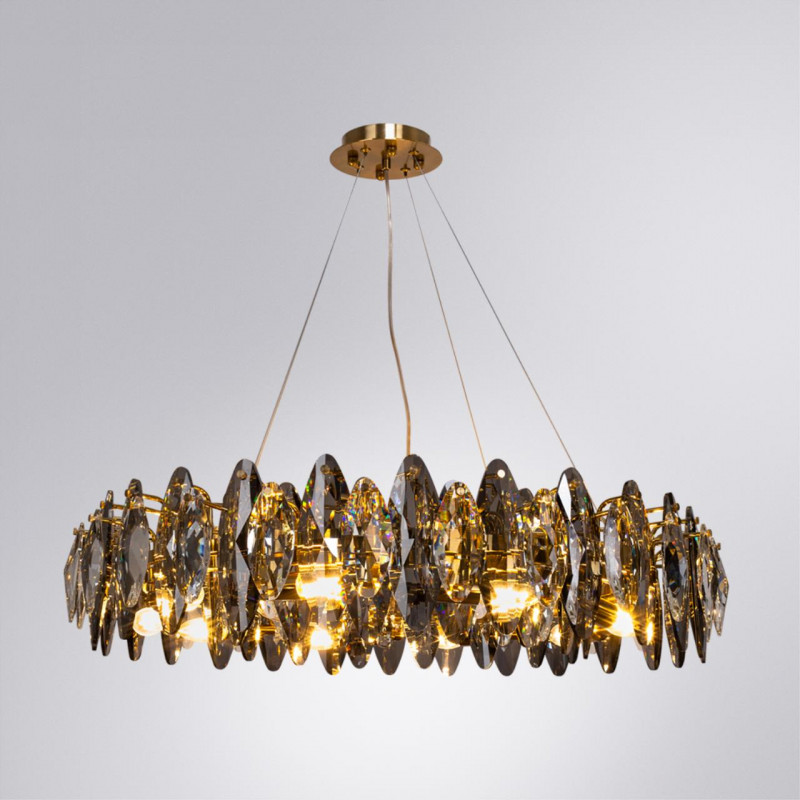 Светильник 80 см, Divinare OPHELIA 7203/17 LM-12, латунь