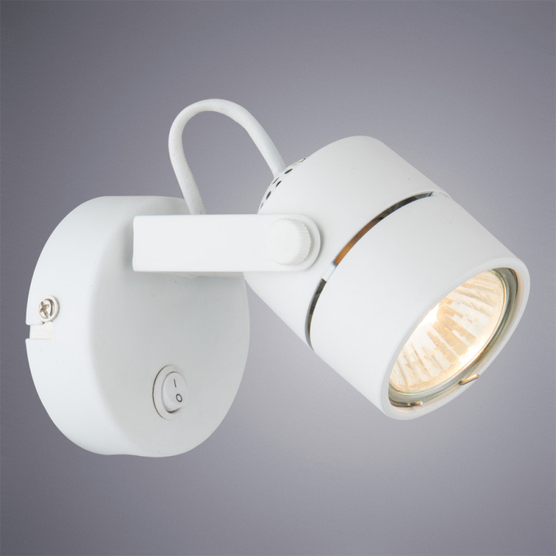 Спот Arte Lamp Lente A1310AP-1WH, белый