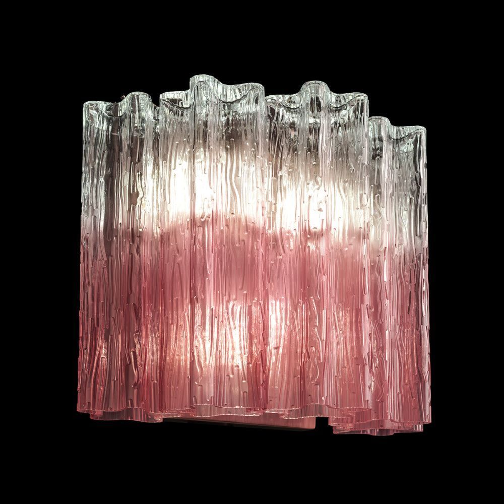 Настенный светильник 25 см, Loft IT Murano 10580W Clear pink, бронза