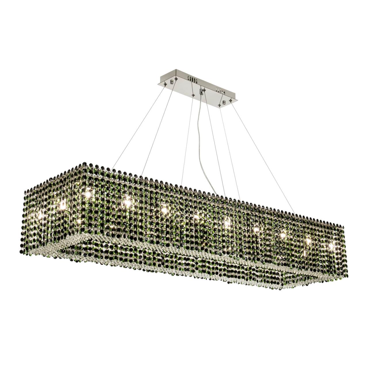 Подвесная люстра 140*40*120 см, G9 20xG9W, Хром MODELUX ML.320.20