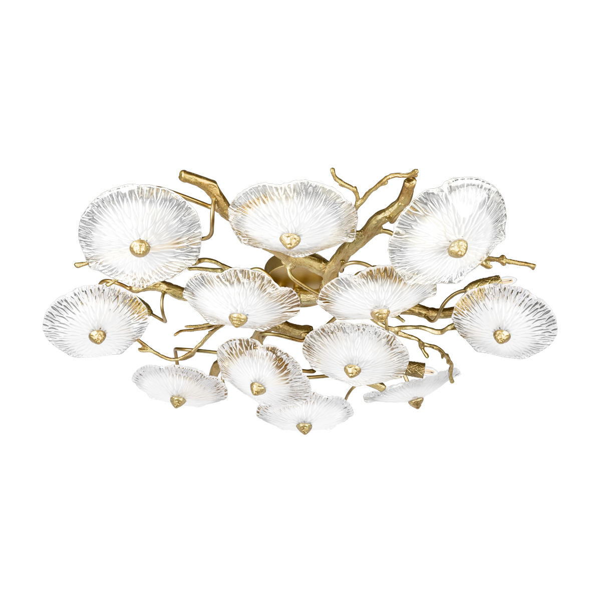Потолочная люстра 80 см, Loft IT Bloom 10352/800C AB, бронза