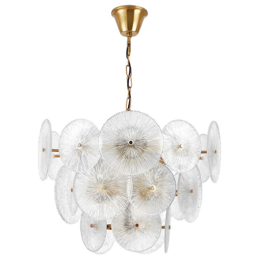 Люстра *52*37-167 см, 8*E14 Lightstar Retro 799083, Латунь