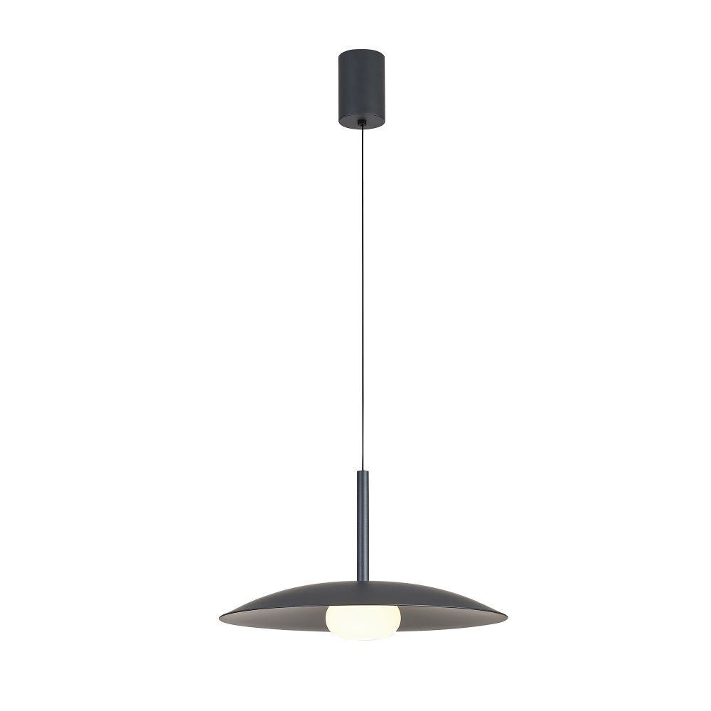 Подвесной светильник 46*180 см, *LED*12W, 3000K, Mantra Lidia MAN8977, темно-серый