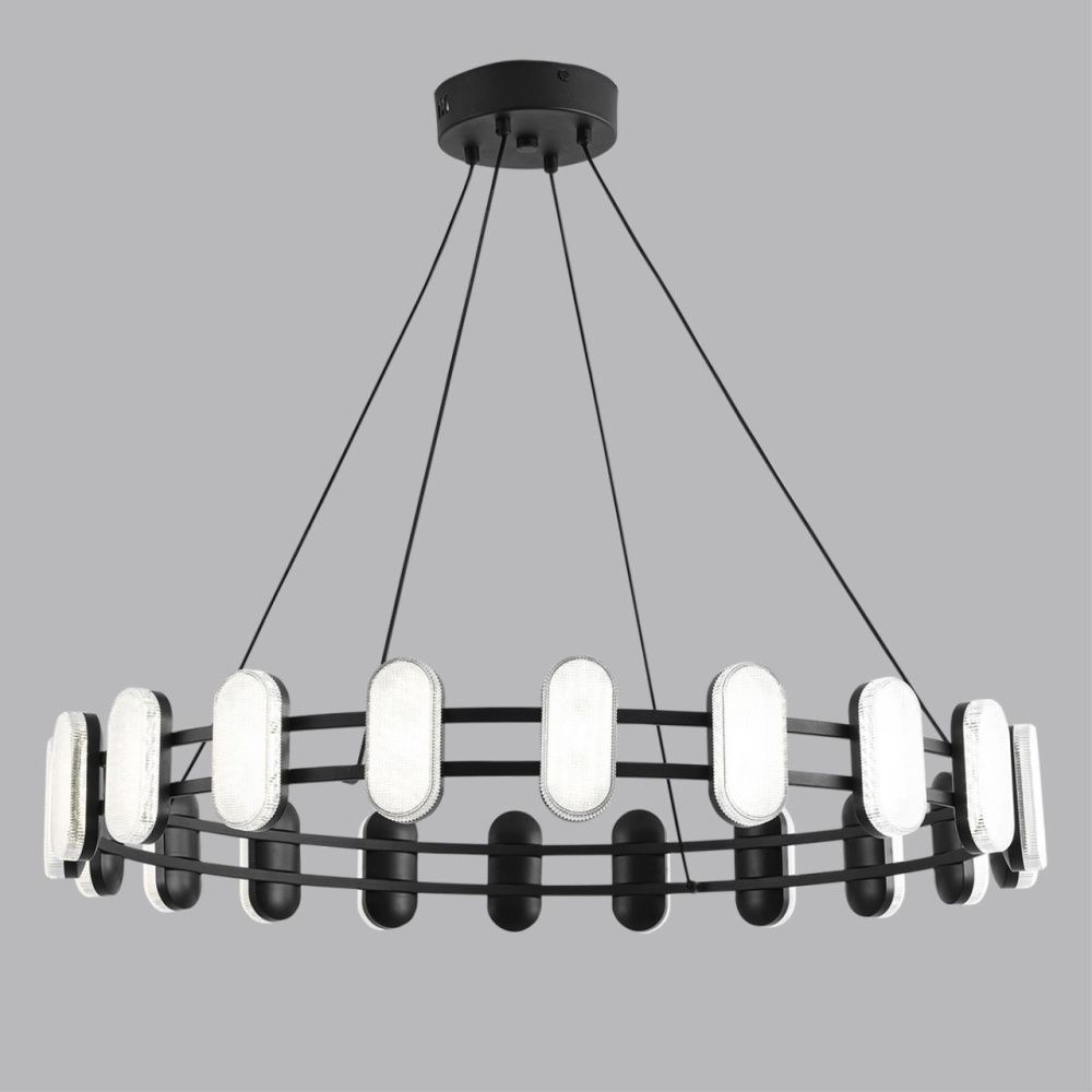 Люстра подвесная *80*120-120 см, 1*LED*40W, 4000K, Lumion Ovela 8342/40L, черный