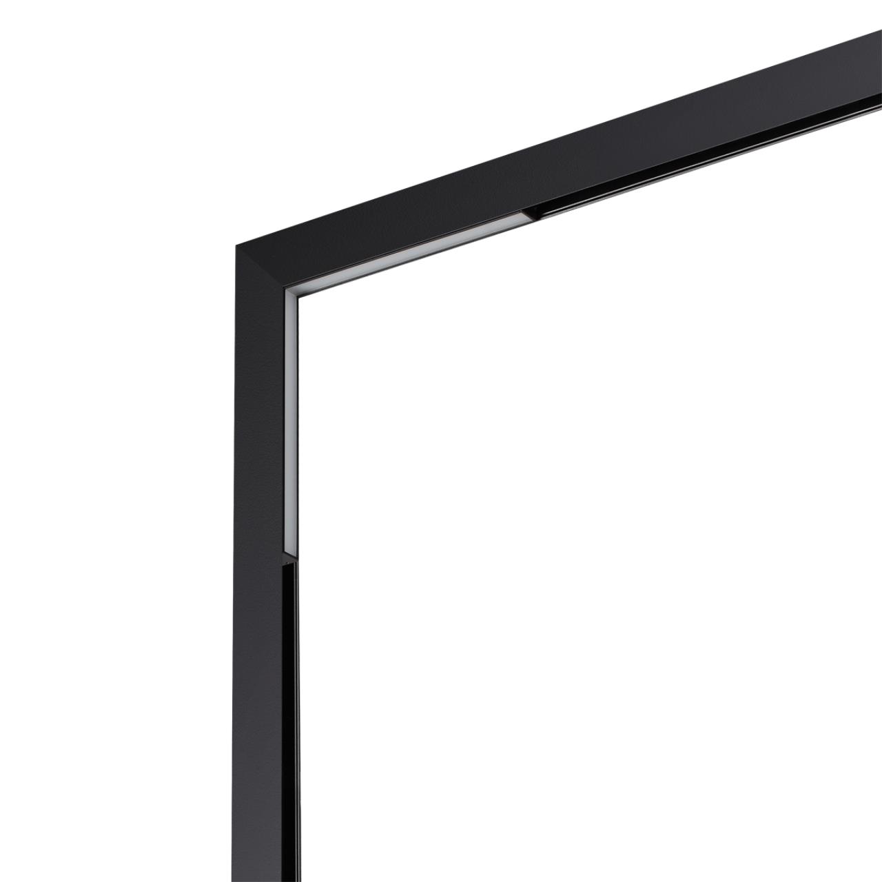 Светодиодный светильник 25 см, 24W, 3000-6500K, Novotech Shino Flum 358915, черный