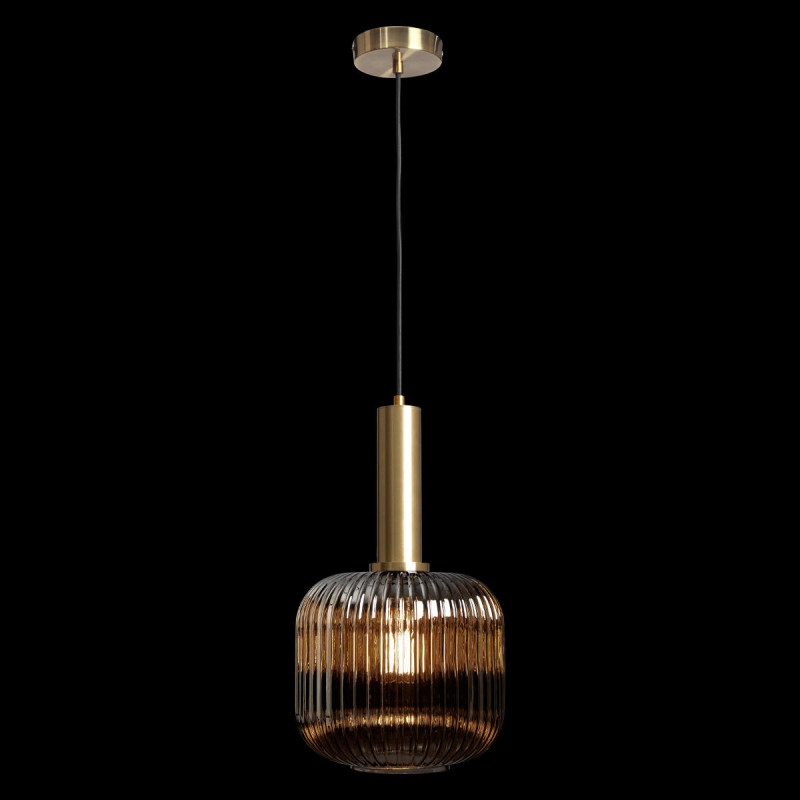 Подвесной светильник Loft IT 2070-B+BR, диаметр 20 см, медь