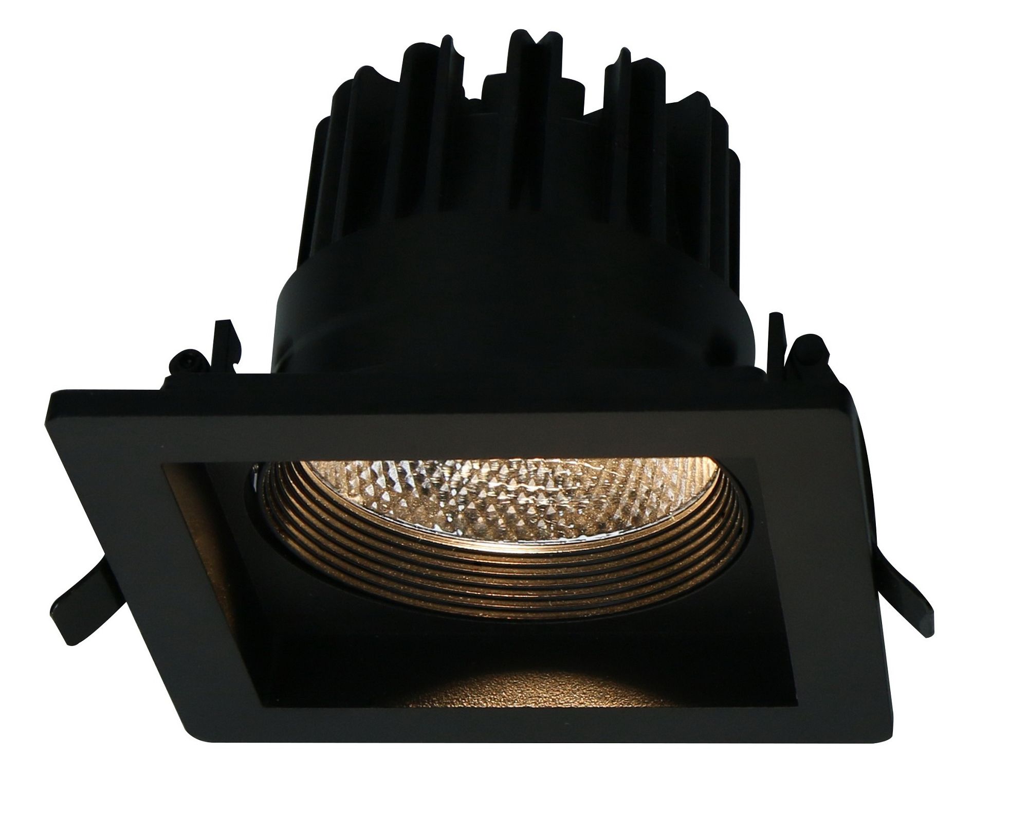 Встраиваемый стандартный светильник Arte Lamp A7018PL-1BK, черный