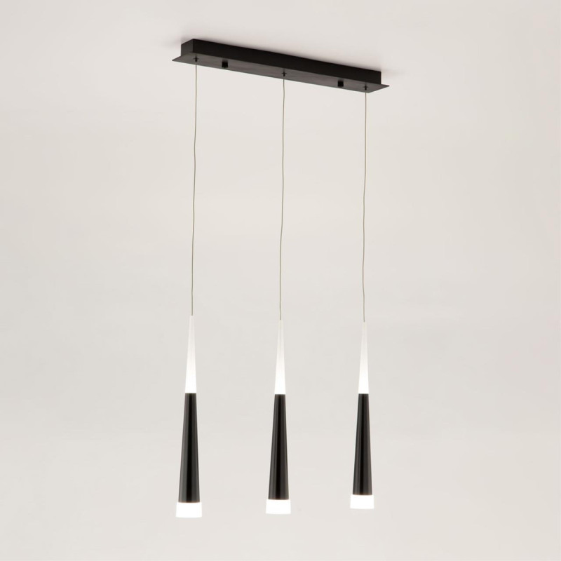 Светильник подвесной 55*9*160 см LED*21 W, 3000 К Citilux Вегас Черный CL227031