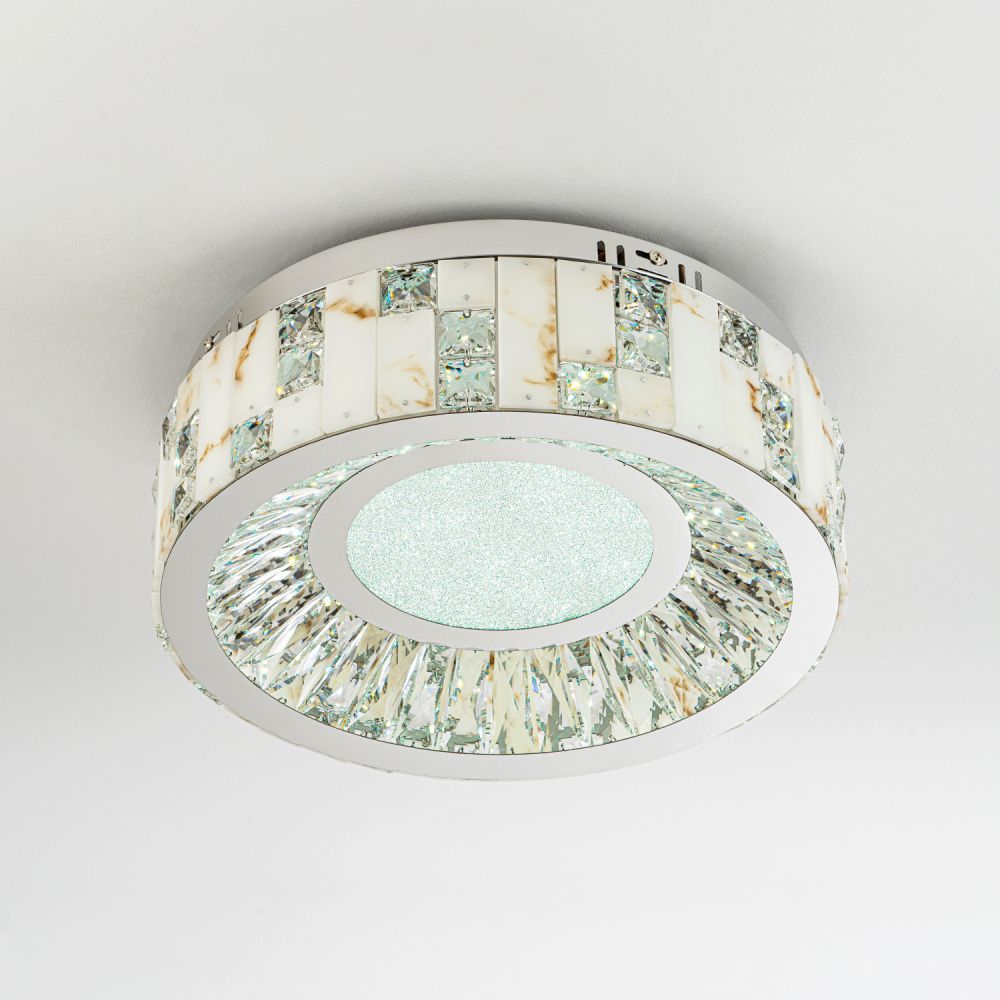 Светильник *40*13,1 см, LED*41W, 3000-6000K, Modelux  ML.2400.400 CR, Хром