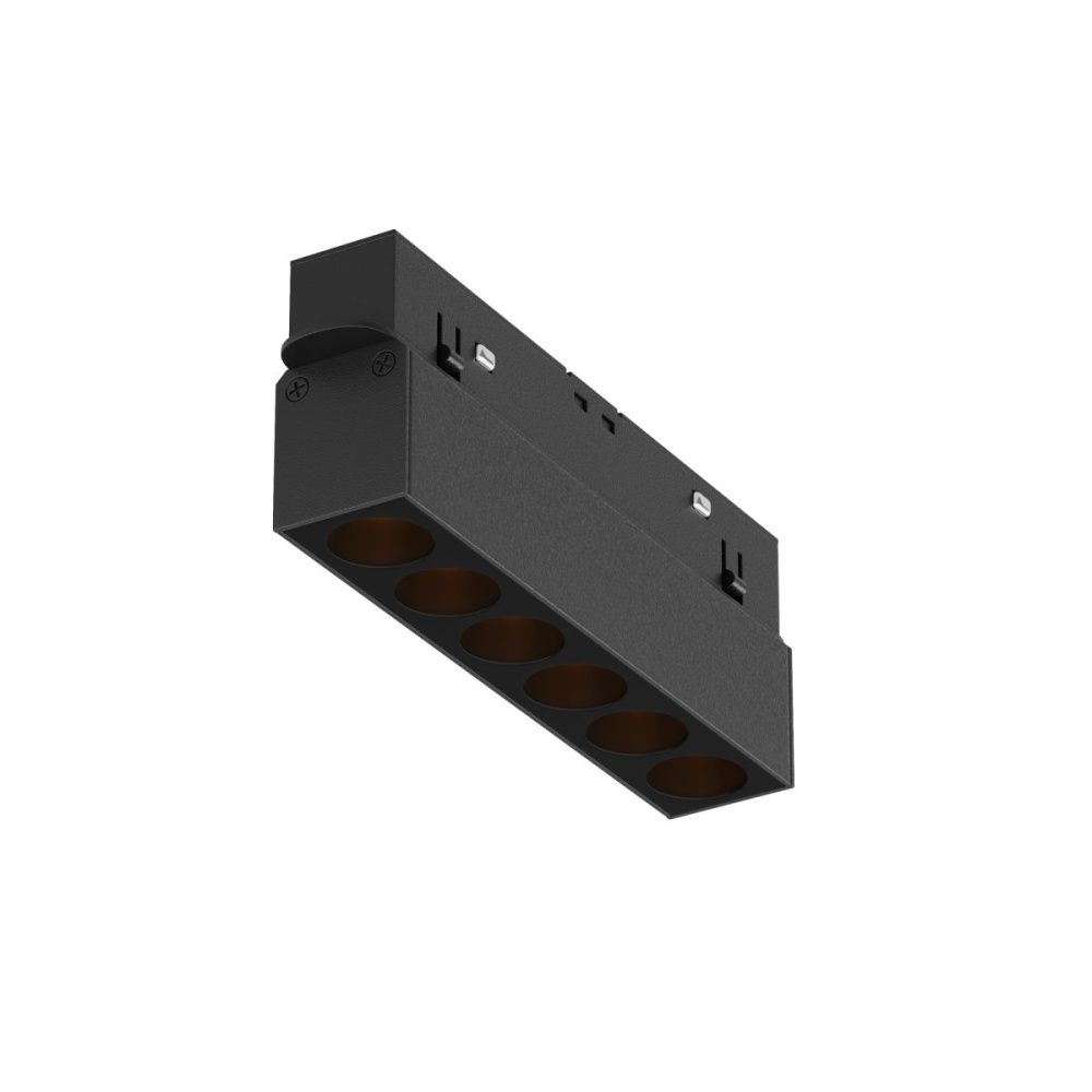 Трековый магнитный светильник 13 см, 6W, 3000K, Maytoni Technical Points TR031-2-6W3K-B, черный