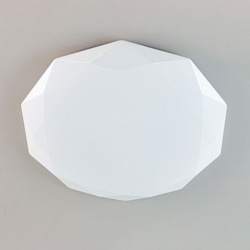 Светильник 56 см, 90W, 3000-5500K с пультом Citilux Астрон CL733900G, белый