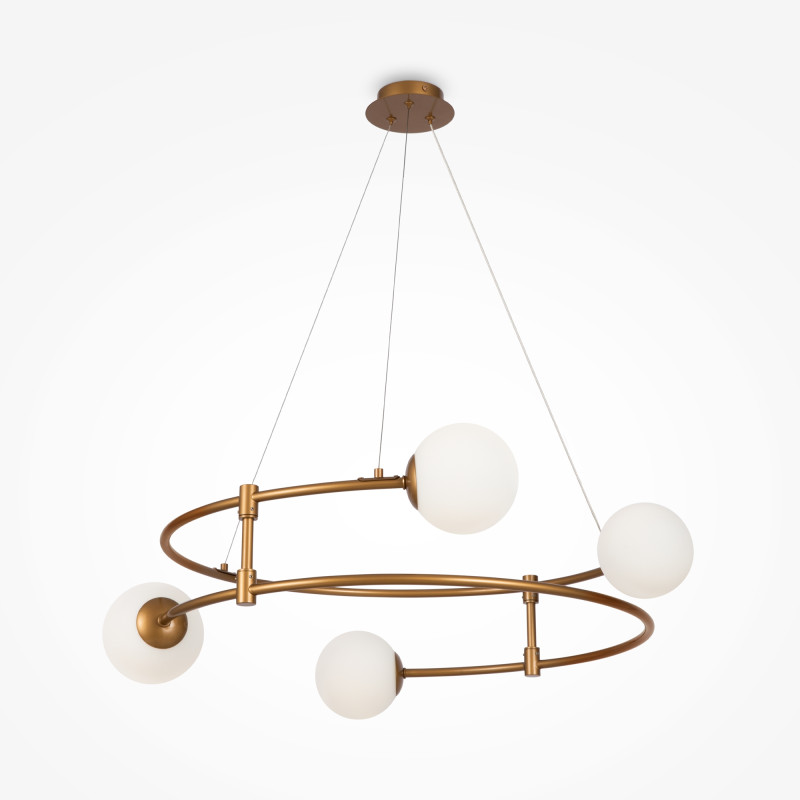 Светильник 61 см, Maytoni Balance MOD317PL-04G, золото