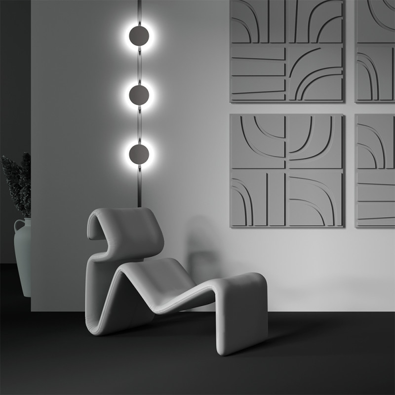 Светильник на шине 15*15*7 см, LED, 5W, 3000К, Maytoni Technical Relax TR107-2-5W3K-BS латунный