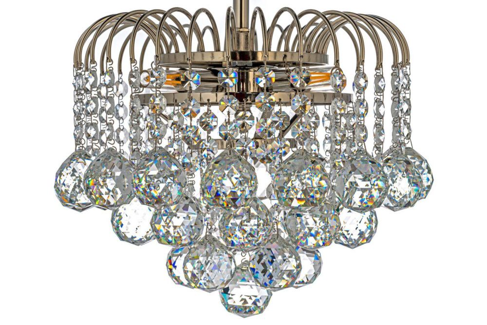 Люстра *30*38 см, 4*G9*40W, Arti Lampadari Bellagio Bellagio E 1.5.30.100 N, Матовый никель