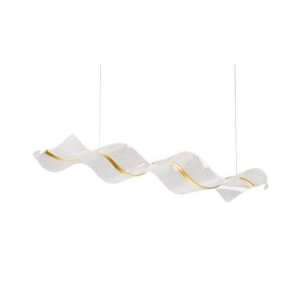 Светильник подвесной ElegantLight DZN-13501 ЗОЛОТО  D1000*300/H1000/1/LED/40-60W звёздное небо SPRAY 24-09