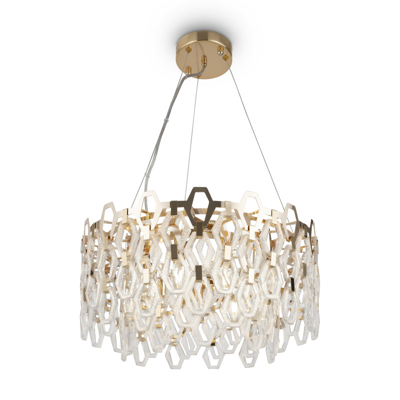 Светильник 55 см, Maytoni Tissage MOD490PL-09G, золото