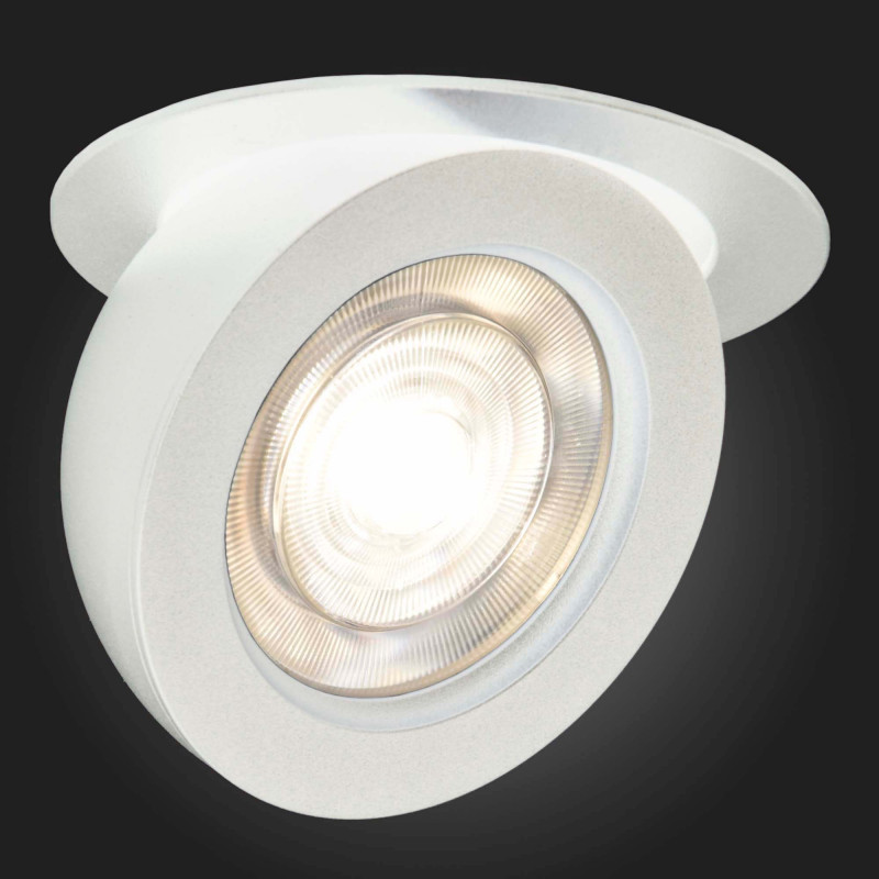 Встраиваемый светильник 11 см, 10W 4000K ST LUCE Встраиваемые светильники ST654.548.10 Белый