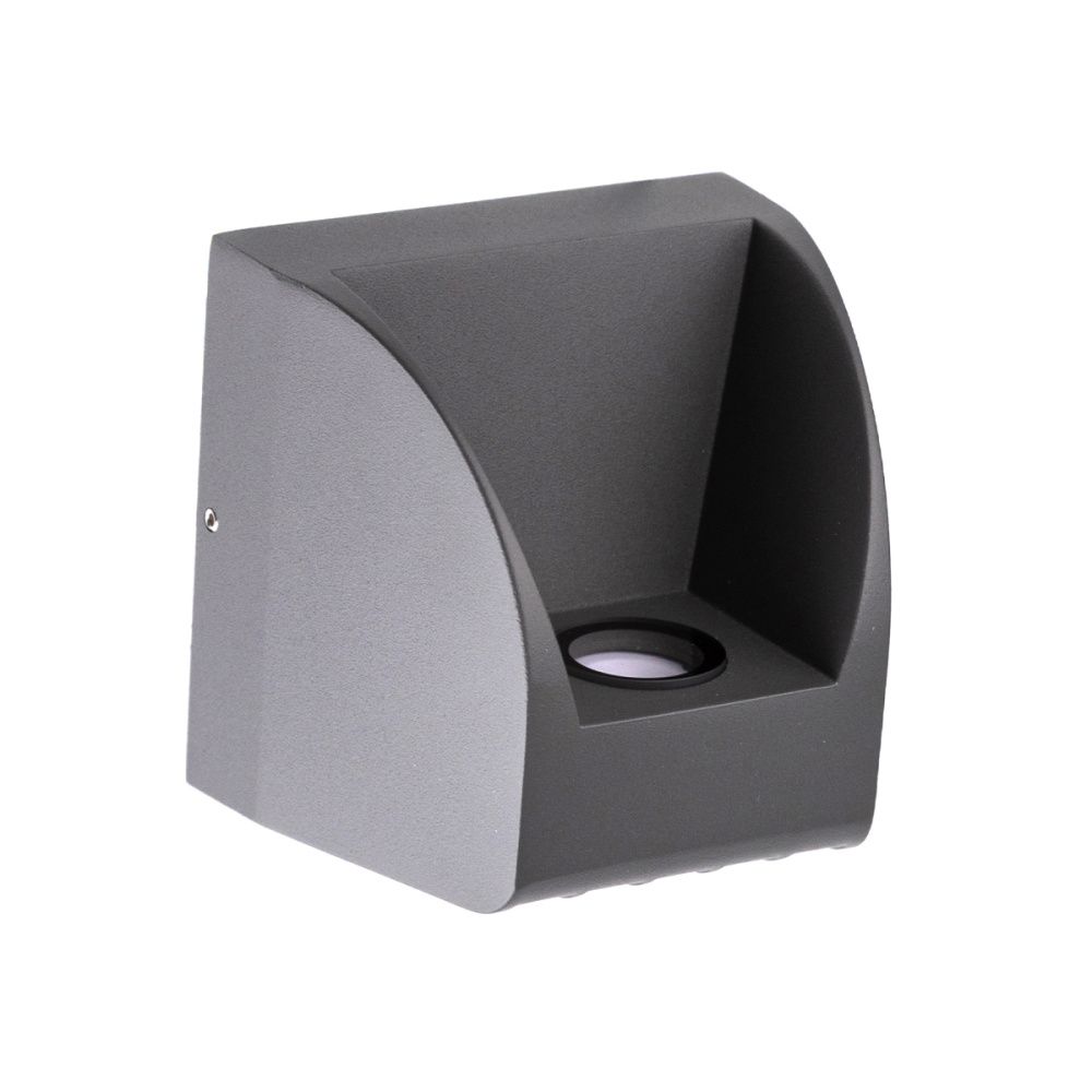 Настенный фонарь 8*10*9 см, Led*3W, Natural Concepts Natural Concepts Dwell ALM-JUDE-SF-GD-CL, черный, полированная латунь