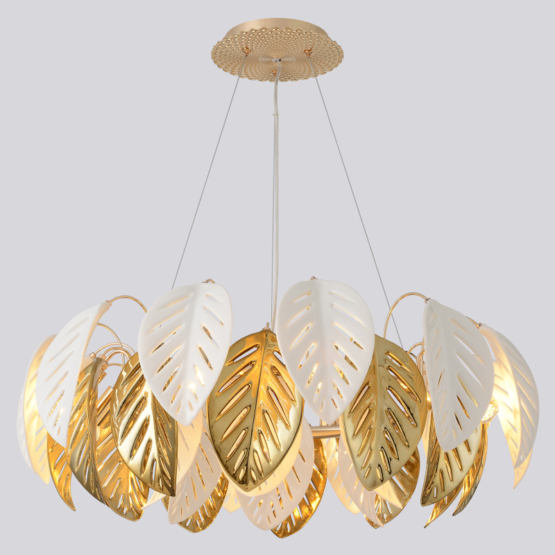 Светильник 77 см, Crystal Lux RAMONA SP8, золото