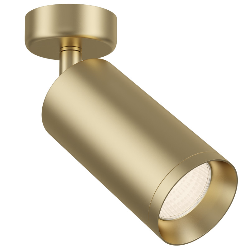 Светильник 7*7 см, GU10 50W, Maytoni Focus C017CW-01MG, матовое золото