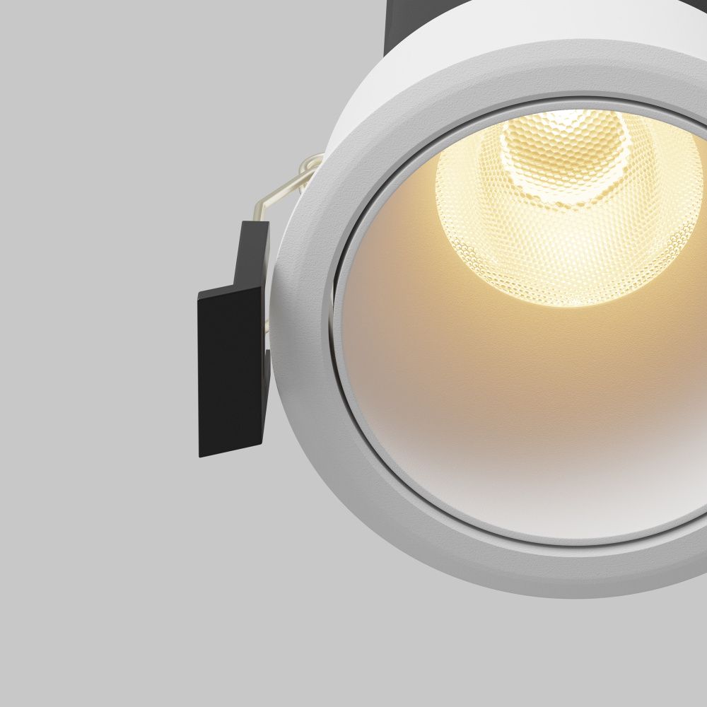 Встраиваемый светильник  DL116-10W-2.7K-W **-9,7 см, *LED*10W, K, Maytoni technical Dip DL116-10W-2.7K-W, Белый