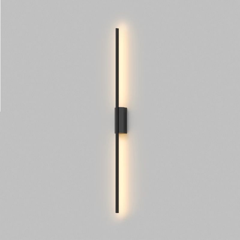 Настенный светильник 78 см, 6W, 3000K, Denkirs Trixray DK5082-BK, черный