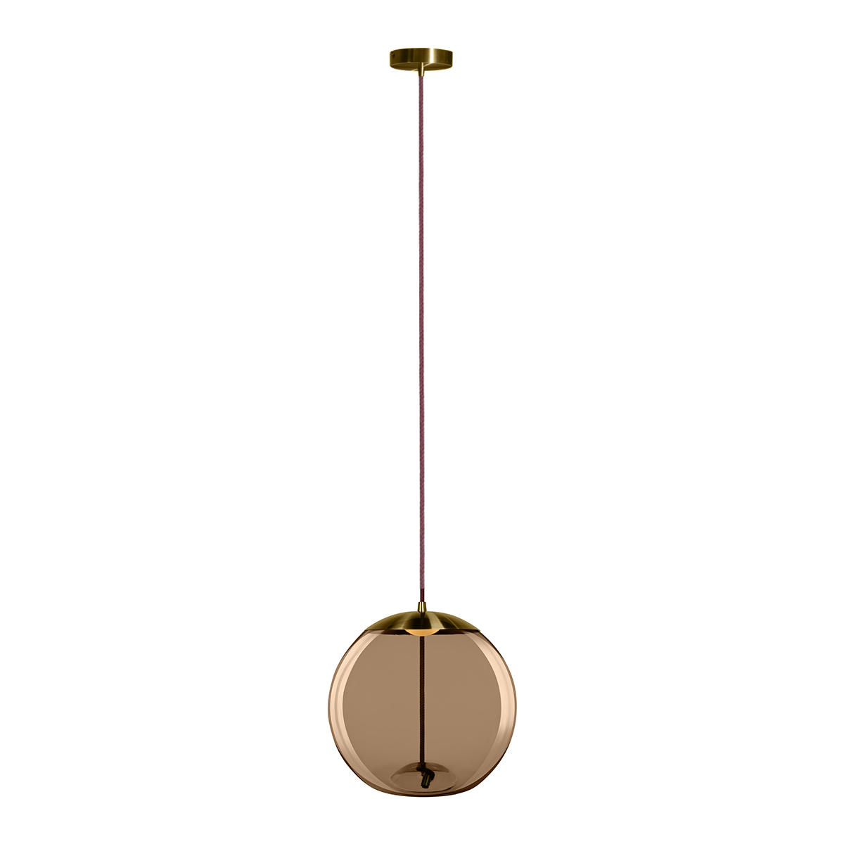 Подвесной светильник 20*20 см, 1*LED*5W LOFT IT Knot 8135-B mini латунь