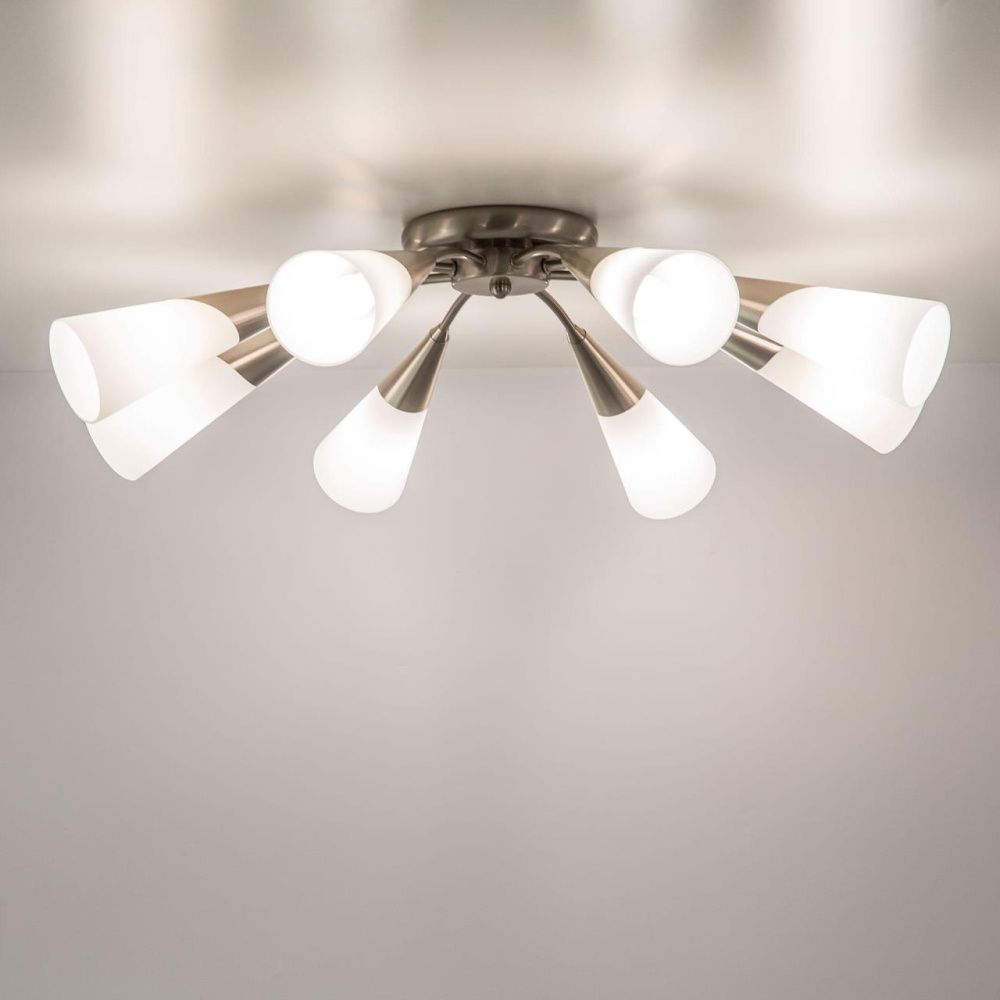 Люстра Citilux CL103181 серебро