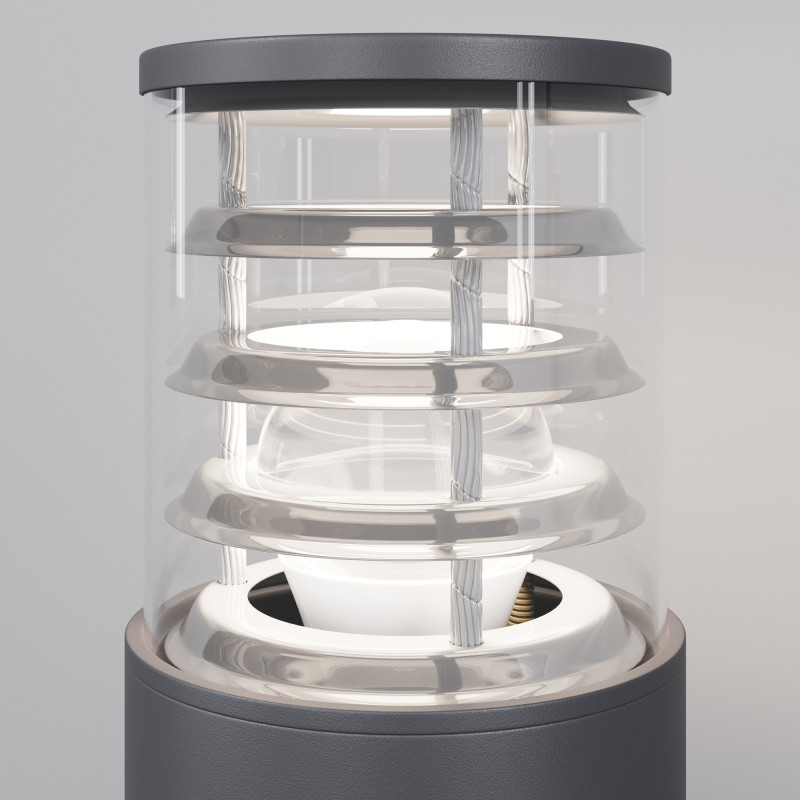 Светильник 25 см, Maytoni Bronx O576FL-01GR, серый