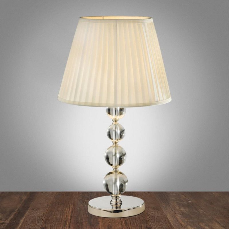 Настольная лампа 35*60 см, 1*E27, 60W, Aployt Gaell APL.704.04.01, хром