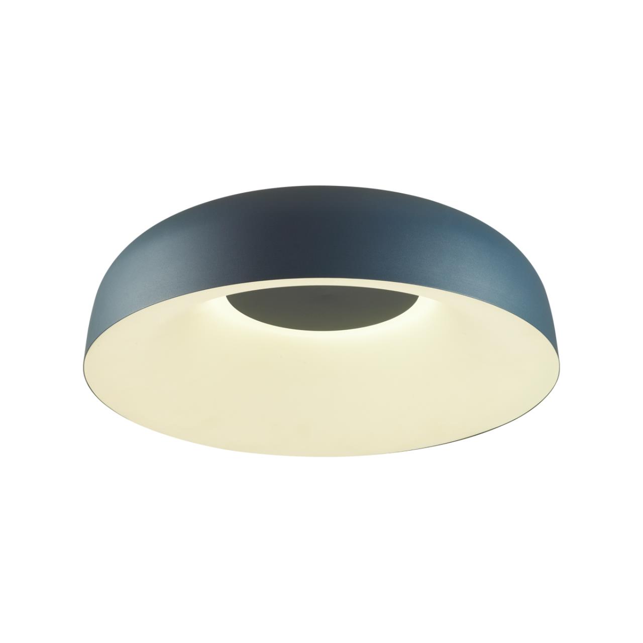 Потолочный светильник *48*14 см, LED 1*65W, 4000 К, Sonex Confy 7689/65L, белый/синий