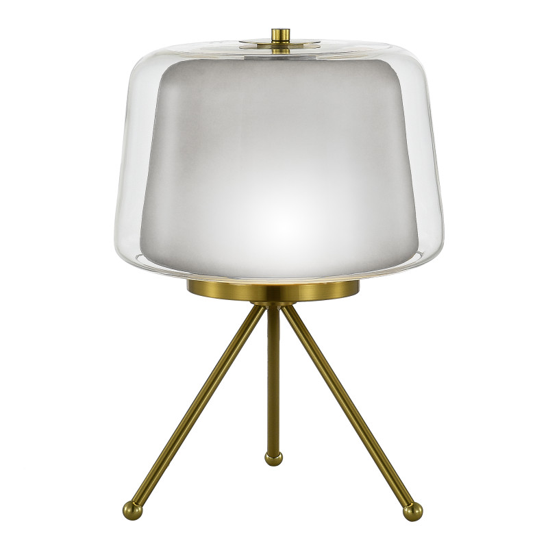 Настольная лампа 29*41 см, LED, 16W, 3000К, ST-Luce  SL6127.314.01 латунный
