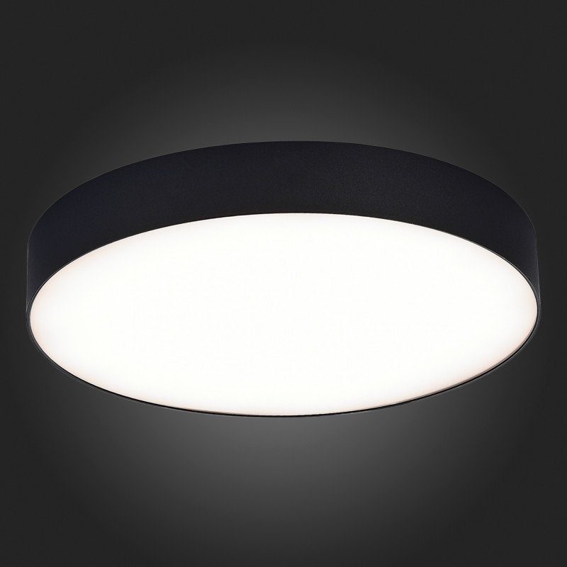 Светильник потолочный 40 см, 48W 4000K ST LUCE Накладные светильники ST606.442.48 Черный