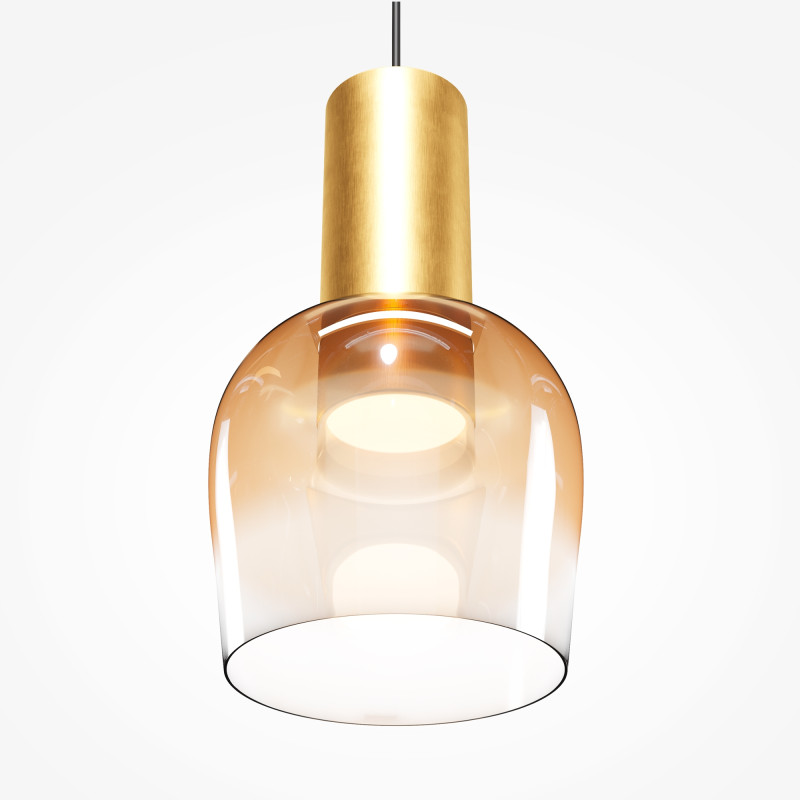 Подвесной светильник 19*19*334 см, LED, 3000К, Maytoni Smart Casual MOD414PL-L7G3K золотой