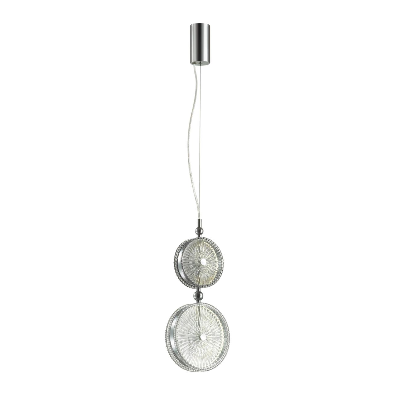 Светодиодный светильник 20 см, 13W, 4000K, Odeon Light CARAMELLA 5416/13LA, хром