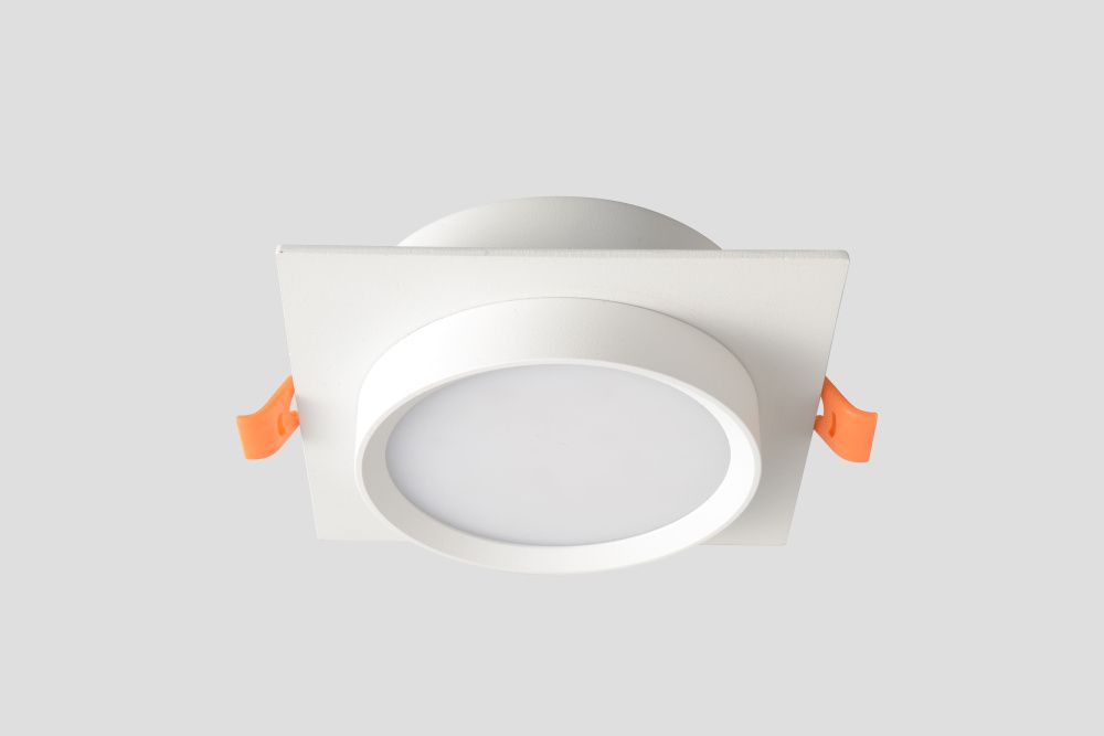 Светильник встраиваемый 11 см, Crystal Lux CLT 088C WH GX53, белый