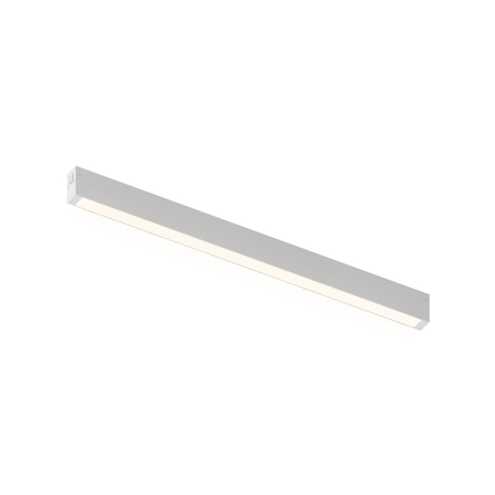 Трековый однофазный светильник 60 см, 27W, 3000K, Denkirs Simple Linear DK8105-WH, белый