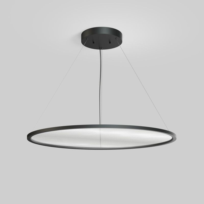 Подвесной светильник 100 см, 80W, 3000-6000K, Denkirs VEIL DK6621-BK, черный